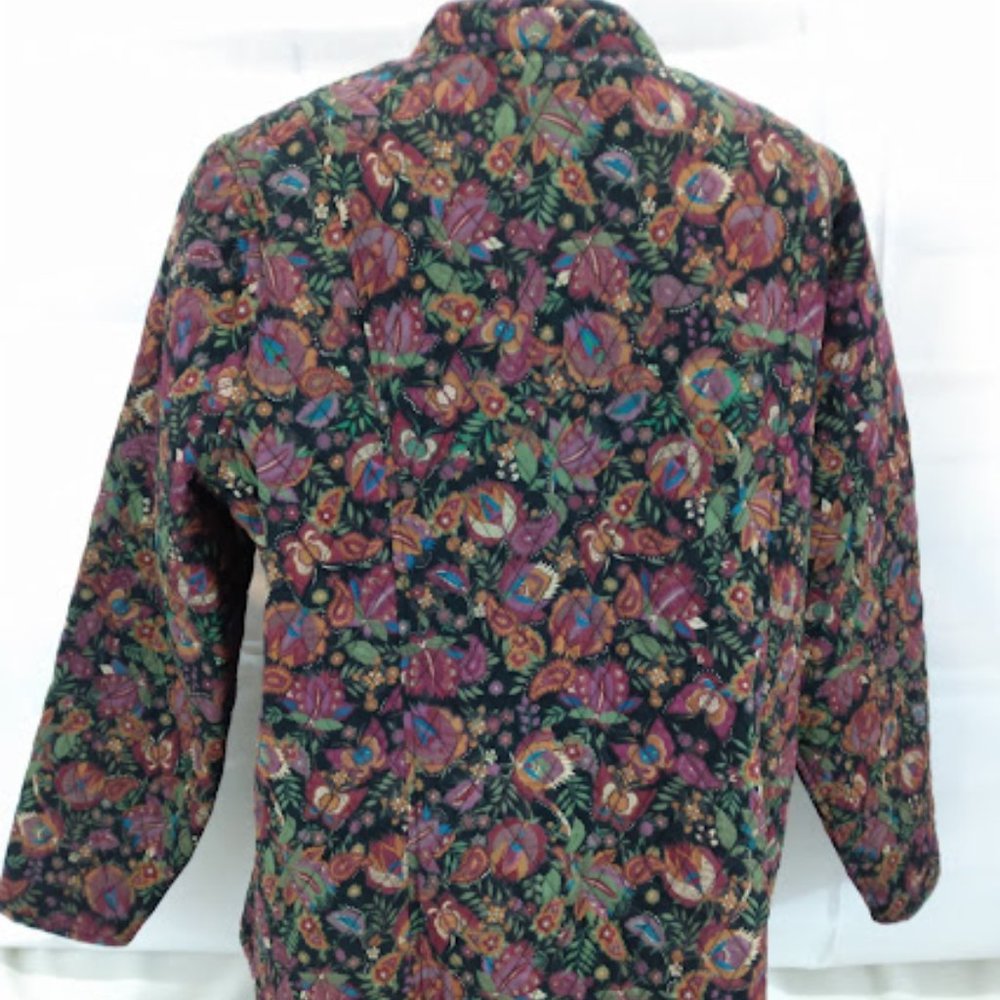 C.J. Banks by Christopher Banks: Quilted jacket button closure two front pockets - Picture 3 of 7